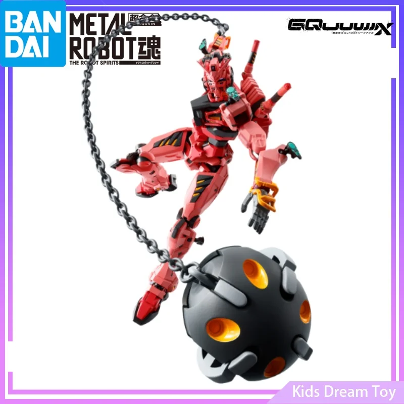 الأصلي بانداي الأسهم المعادن روبوت الأرواح الجانبية MS GQuuuuX أنيمي GMS-u الأحمر GUNDAM عمل أرقام اللعب تحصيل نموذج الهدايا