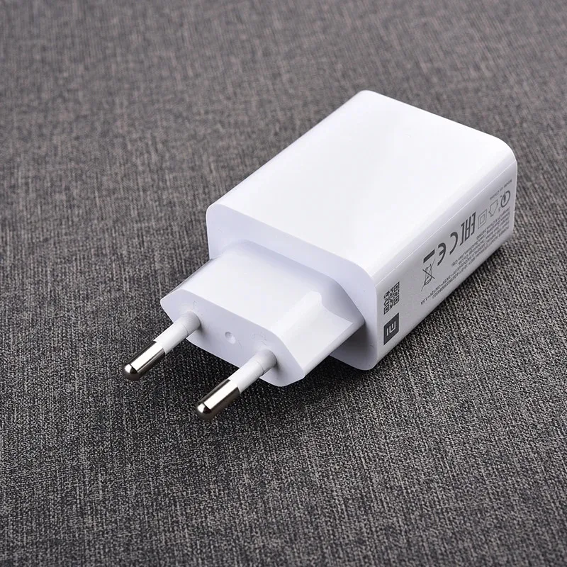 Original Xiaomi 18W Charger EU Plug QC3.0 Fast Charging Power Adapter Usb Type C Cable For Mi 6 8 9 9T CC9 Redmi Redmi 13R 12 8 - náhled 4