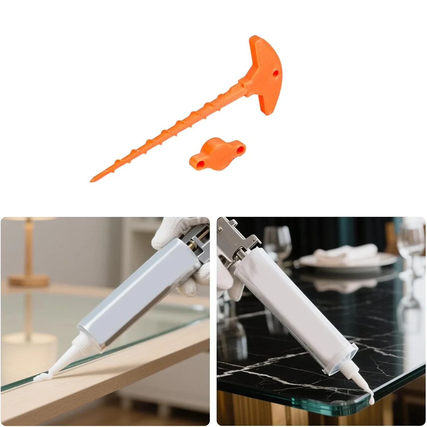 مجموعتان من منظفات الفوهات، أغطية مانعة للتسرب لمنع تجفيف أنابيب السيليكون من تنظيف الأنبوب، أدوات تزيين المنزل في عيد الميلاد #5