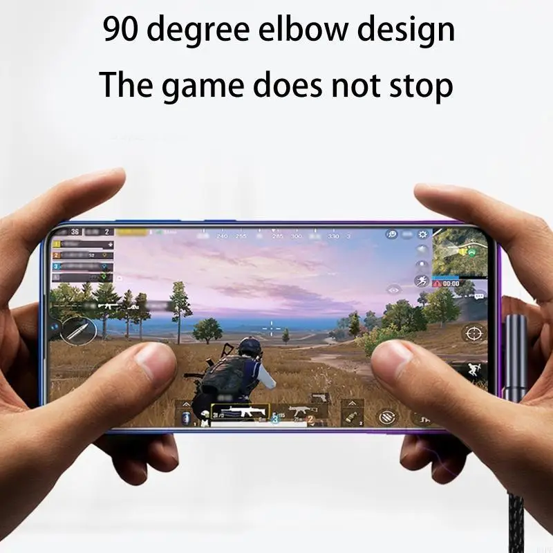 E1PF 90 градусов типа C Мужчина и женский удлинитель поддерживает USB C 3.1 Передача данных заряда