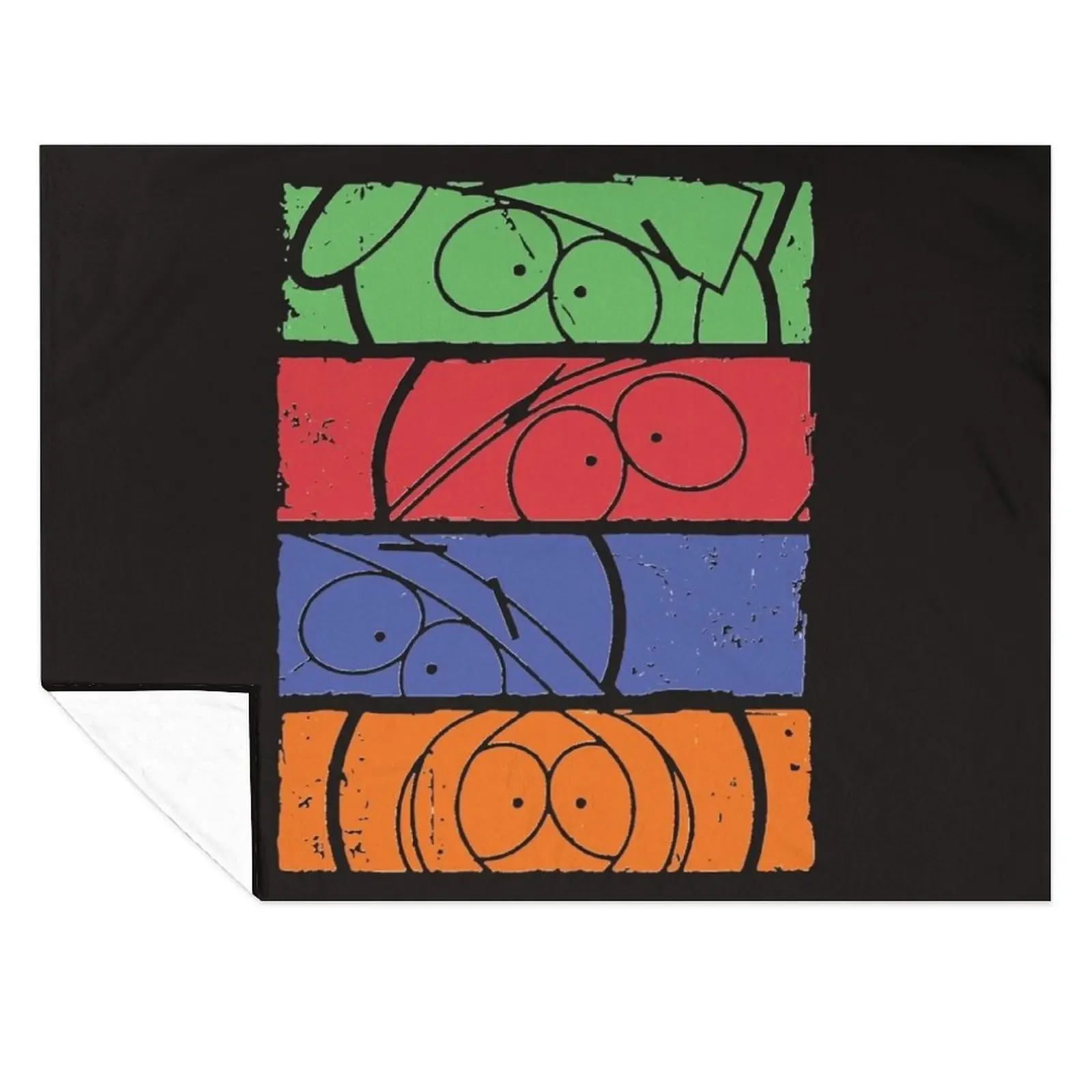 

South Park minimal Throw Blanket Bed linens Sofa Thins bed plaid Blankets
