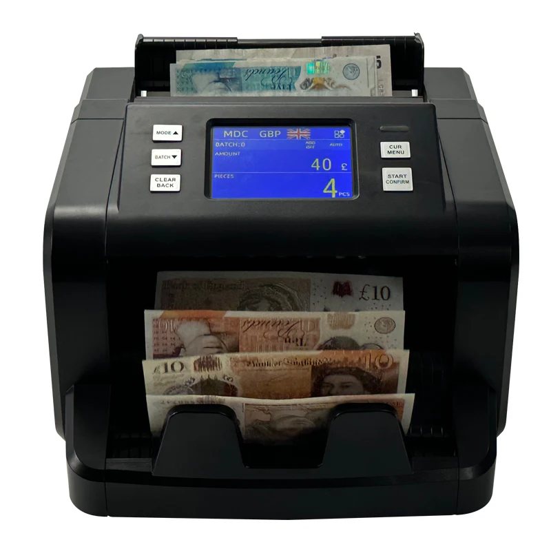 

2025 hot sale TFT Touch Display Single CIS Mixed Value Amount Bill Notes Counter MDC/SDC Counting Mode Vietnam /Thailand THB Mon