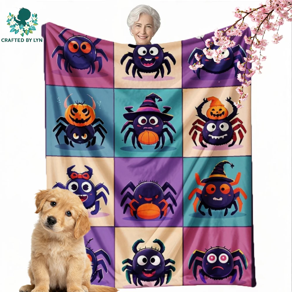 

Flowers,Animal,Constellation| Flannel | Room Decor Blanket, Camping Stuff,Festive Gift Selectio | Soft and delicate | Keep warm