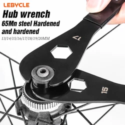 LEBYCLE MTB Bicycle Hub Cone Wrench 13 14 15 16 17 18 19 20mm Open Hub Wrench Road Bike Wheel Pedal Repair Tool