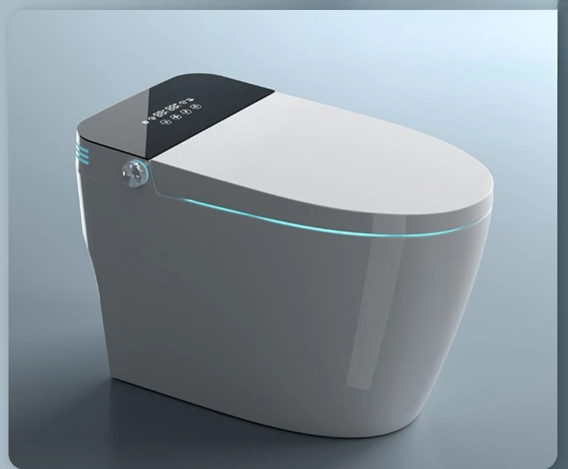 Intelligent toilet integrated instant automatic voice flip toilet