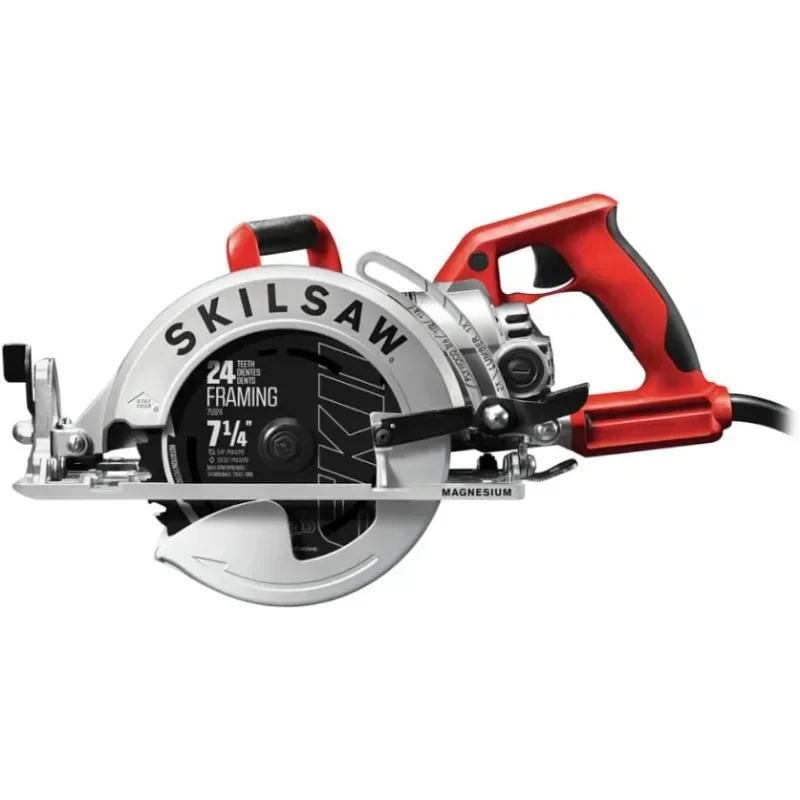 

FAST SHIPPING .7-1/4 In. Lightweight Worm Drive Circular Saw With Twist Lock Plug- SPT77WML-71FAST SHIPPING