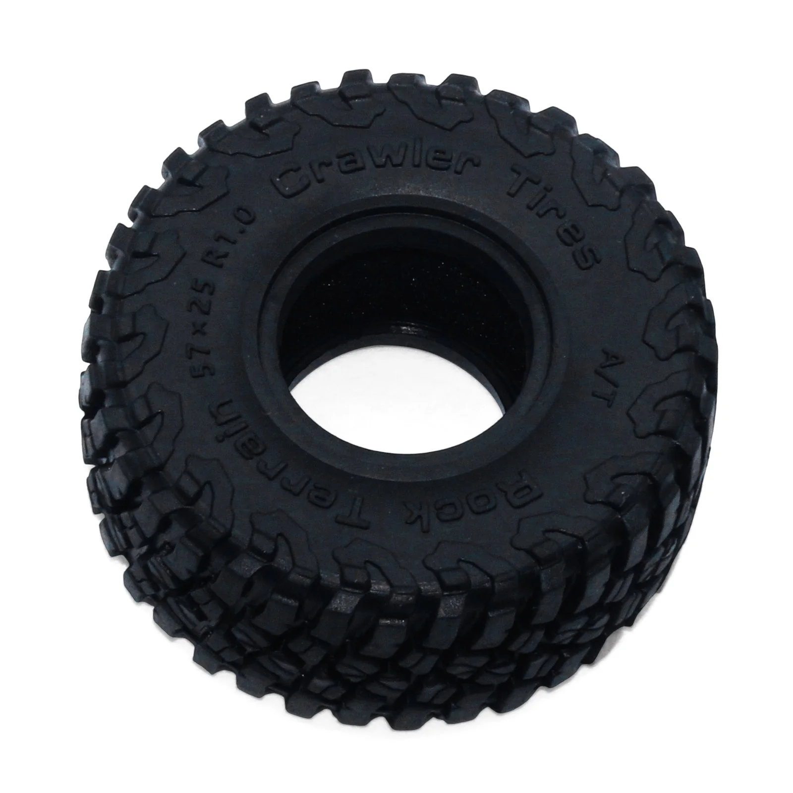 Scx24/Trx4M Neutralny Zestaw 4 Opon Miękkich o Wysokiej Przyczepności 1.0 cala, Odpowiedni do Samochodów Terenowych Zdalnie Sterowanych w Skali 1/18 i 1/24, Części Zamienne do Opon