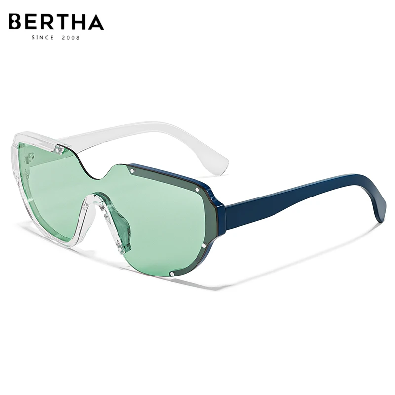 

BERTHA SunGlasses Avation For Women Discoloration Polarized Black Sunglasses Sense Girls Light Weight Shades Eyeglasses AS20175