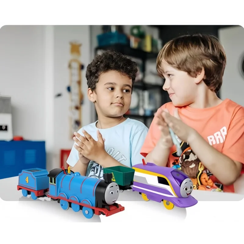 

Genuine New Thomas And Friends Magnetic Trains Locomotive Compartment Set Toys Gordon And Henry Kids Cars Modle Toys No Battery