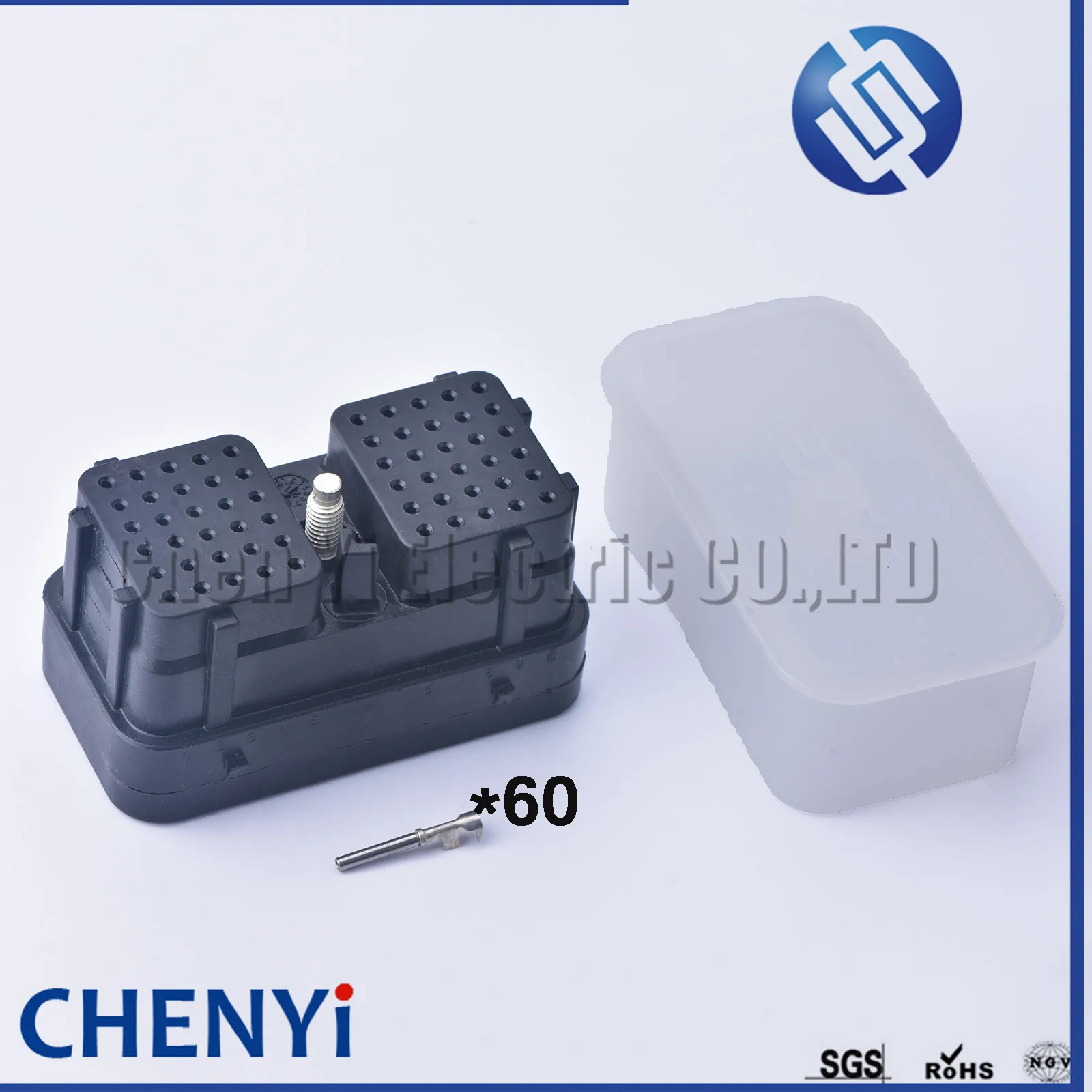 Deutsch 60 Pin/way Original USA TE connector DRC series DRC26-60S05 automotive waterproof plug Socket DRC26-60S With Terminals