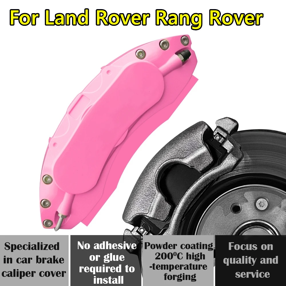 For Land Rover Range Rover Car Brake Caliper Cover Aluminum Alloy Metal Kit Fit NA 3.0 5.0 SC V6 V8 AB TDV6 Hybrid Vogue SE