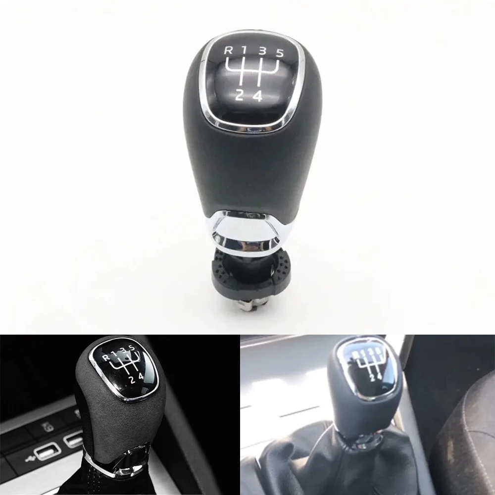 

Manual 5 Speed Gear Stick Shift Knob Shifter Lever Handball For Skoda Superb Octavia Fabia Yeti Rapid