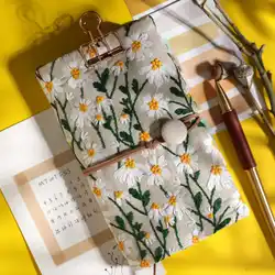 A6 Handmade Daily Bookkeeping Notebook Portable Business Office School Student Writing Smooth Diary Notepad Notebook Journal