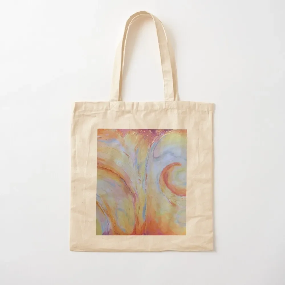

Light Breaths Abstract Acrylic Painting Tote Bag Shopper cute tote bag