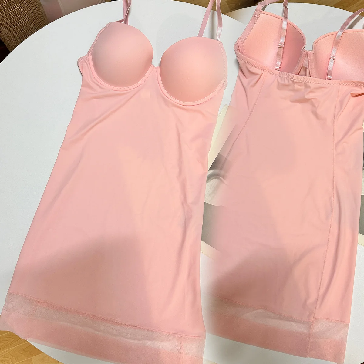 

Shapewear Bodysuit with Waist Trainer Belt Body Sculpting Skirt Abdomen Slimming Underwear Full Coverage Bottoms Summer Thin ...