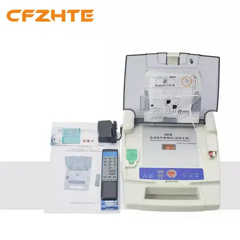 AED Volautomatische externe simulatie-defibrillator voor elke cardiopulmonale reanimatiesimulator voor lesgeven