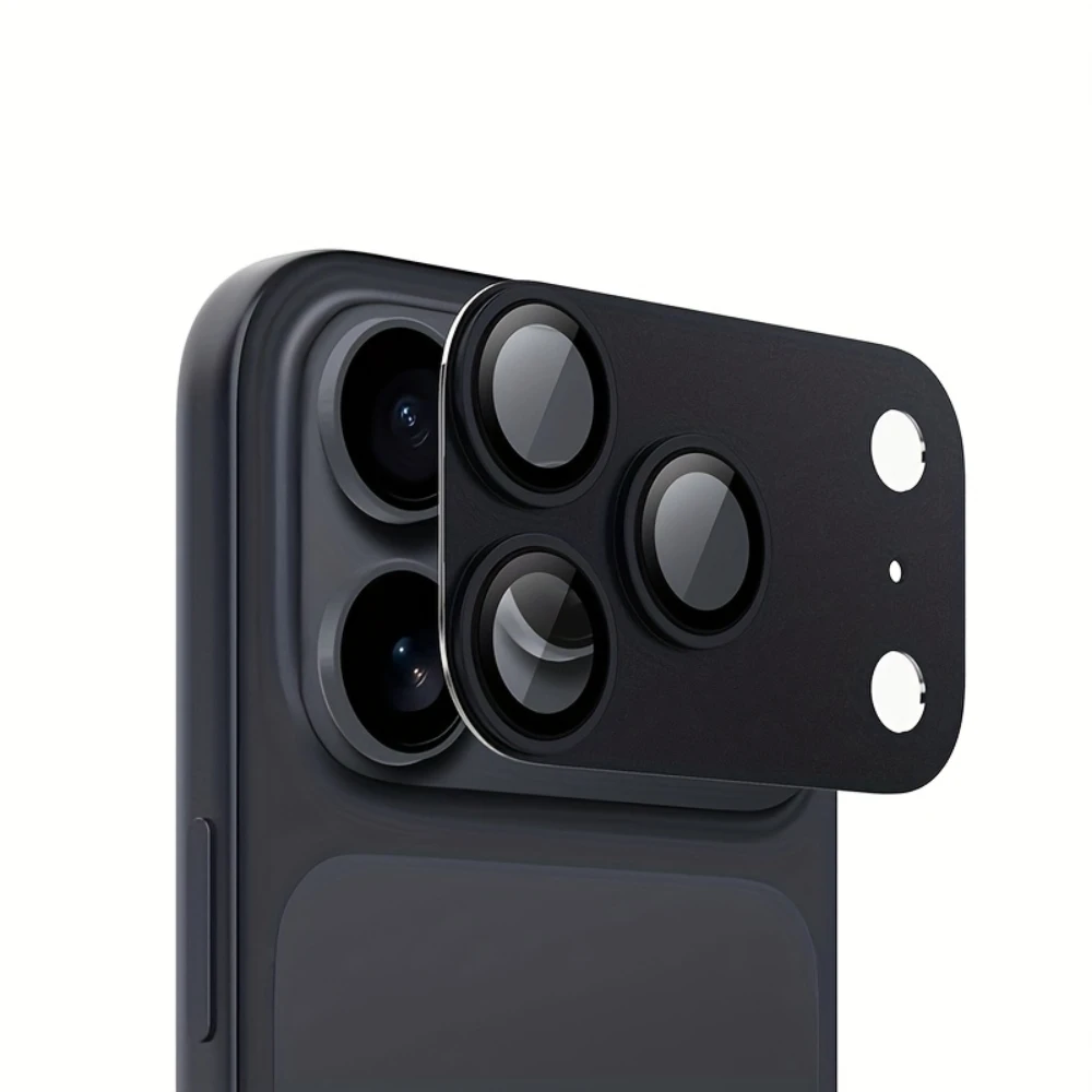 NNBILI 1 Stück Metall-Glas-Kameraobjektivschutz für iPhone 18 Pro 18 Pro Max 17 Pro 17 Pro Max iPhone Objektivabdeckung Zubehör