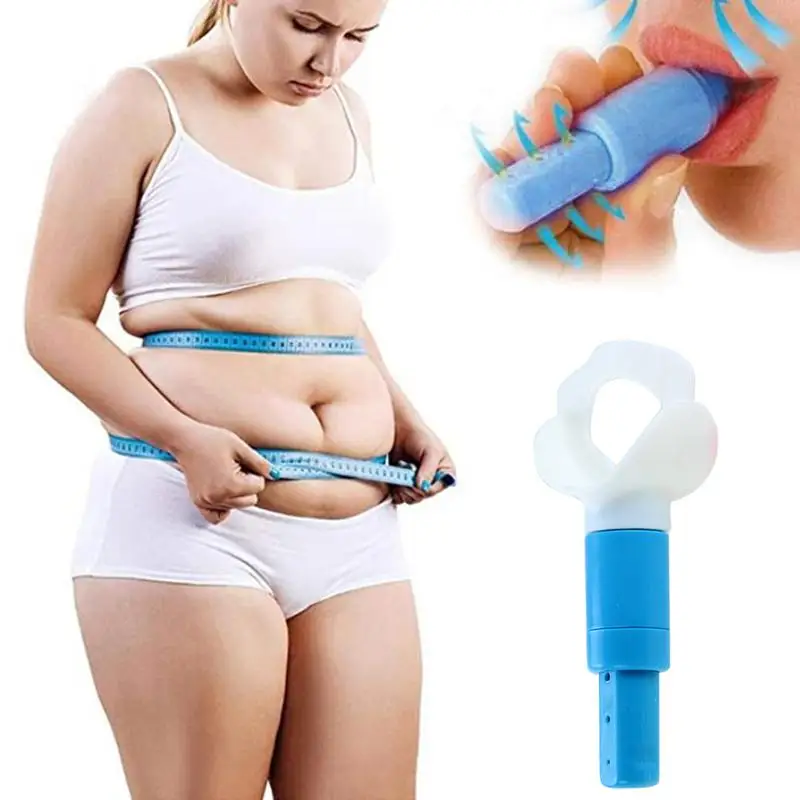 Portable Abdominal Breathing Exerciser Trainer Face Lift Respiration Device Slim Waist Face Lose Weight Increase Lung Capacity