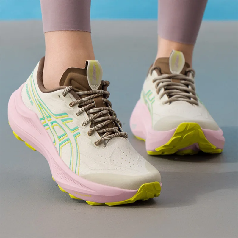 Asics GEL-Trabuco 14 para Mujer, Zapatillas de Running para Exteriores con Amortiguación de Malla Transpirable, 1012B984-020