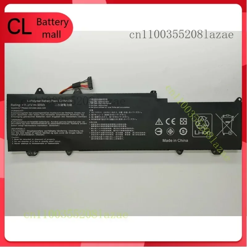 

Оригинальный аккумулятор Q C31N1330 UX32LN для ASUS UX32LA UX32L UX32LN-R4053H UX32LNR4053H