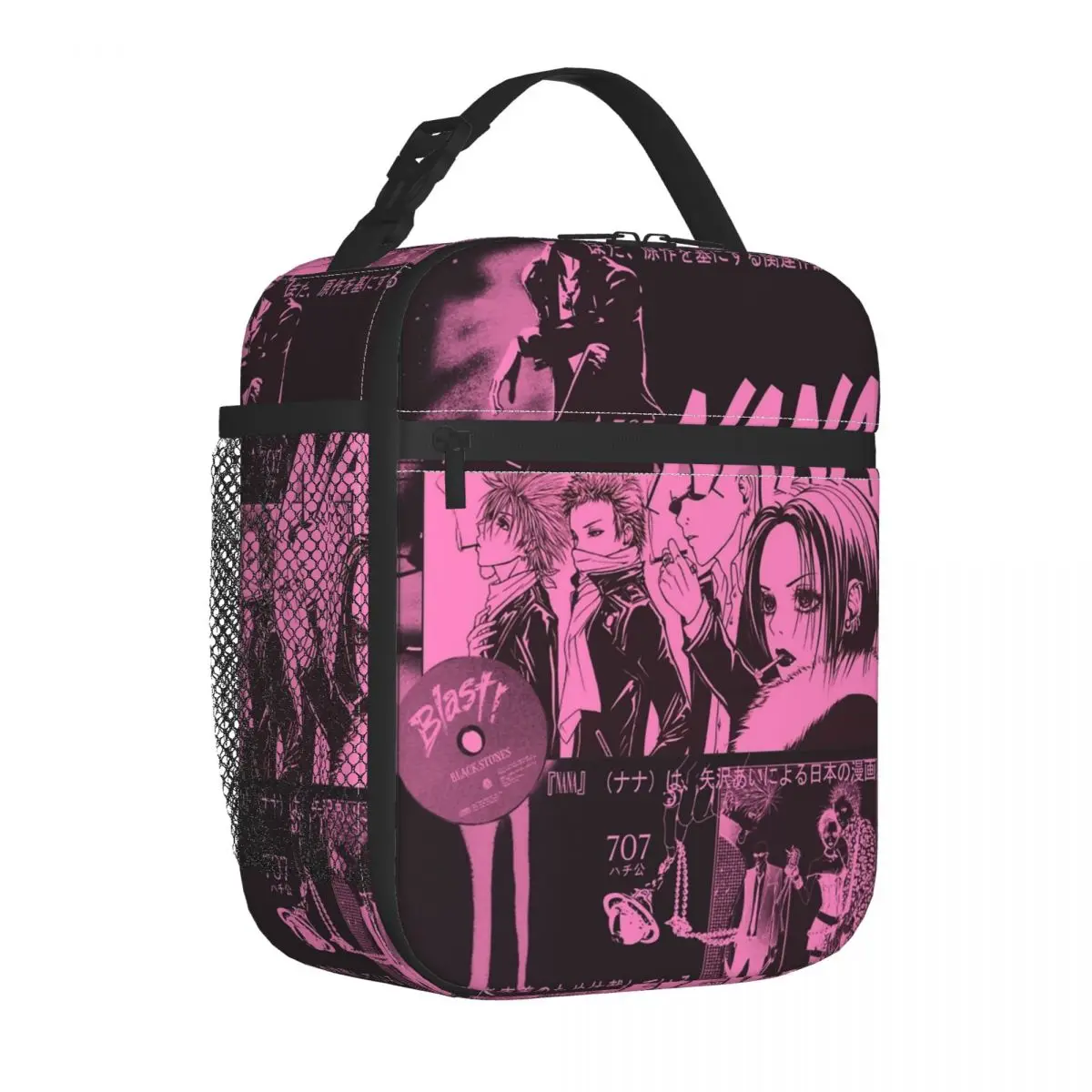 NANA Anime Poster Insulated Lunch Bags High Capacity Lunch Container Cooler Bag Lunch Box Tote Work Outdoor Men Women