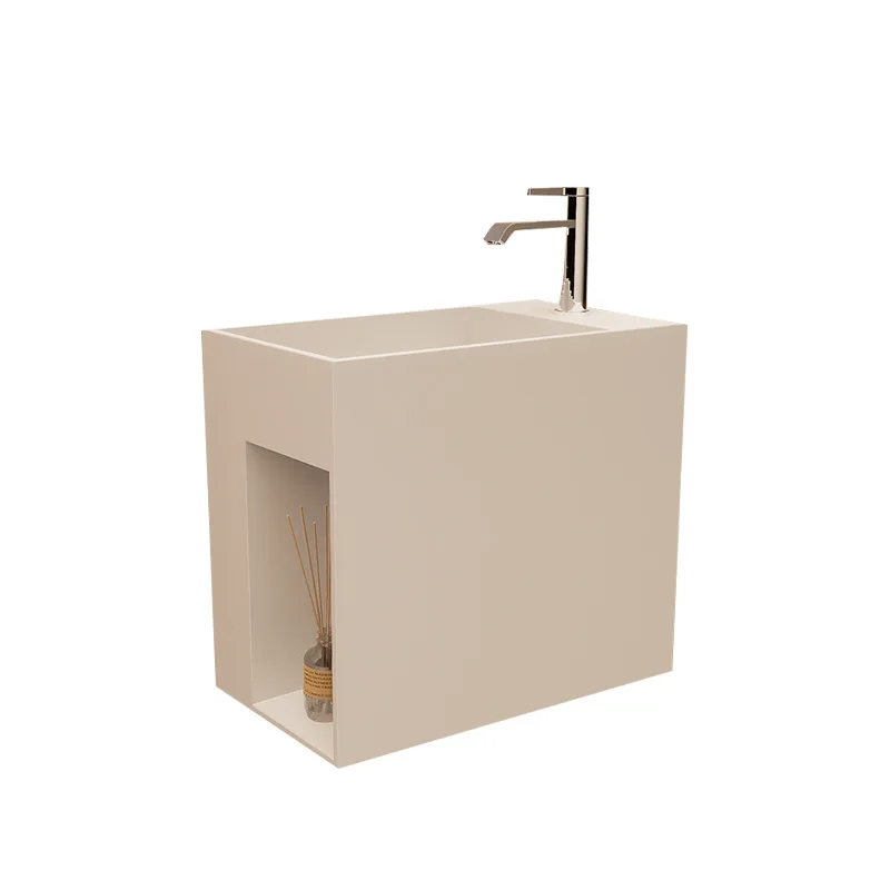 

Small apartment wall-mounted integrated cabinet washbasin sink bathroom