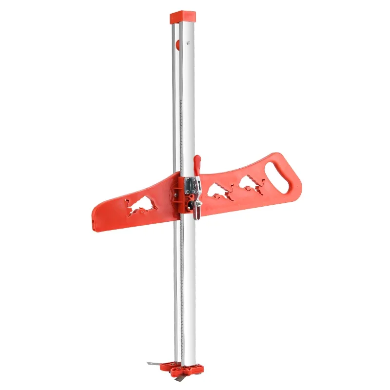 Gypsum board Multifunctional cutting board Folding handle Stainless steel woodworking dust-free push blade
