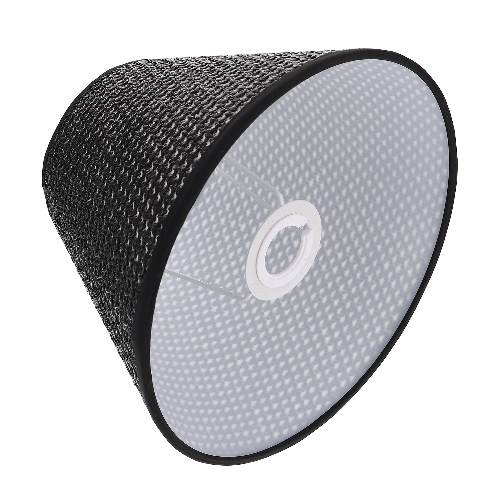 

Woven Lampshade Cover Replacement Table Lamp Cover Elegant Look Design Soft LightDecoration Retro Style