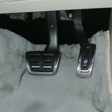 ที่หุ้มแป้นเบรกเท้าสำหรับ VW Golf 7 MK7 Octavia A7 LHD 2ชิ้น/เซ็ต