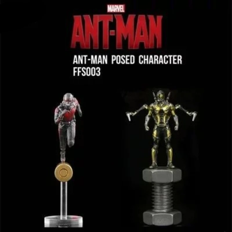 Marvel Animation Stone Ant-Man and Wasp Warrior Personalized Creative Hand Model Statue Desktop Car Ornament Christmas Gift