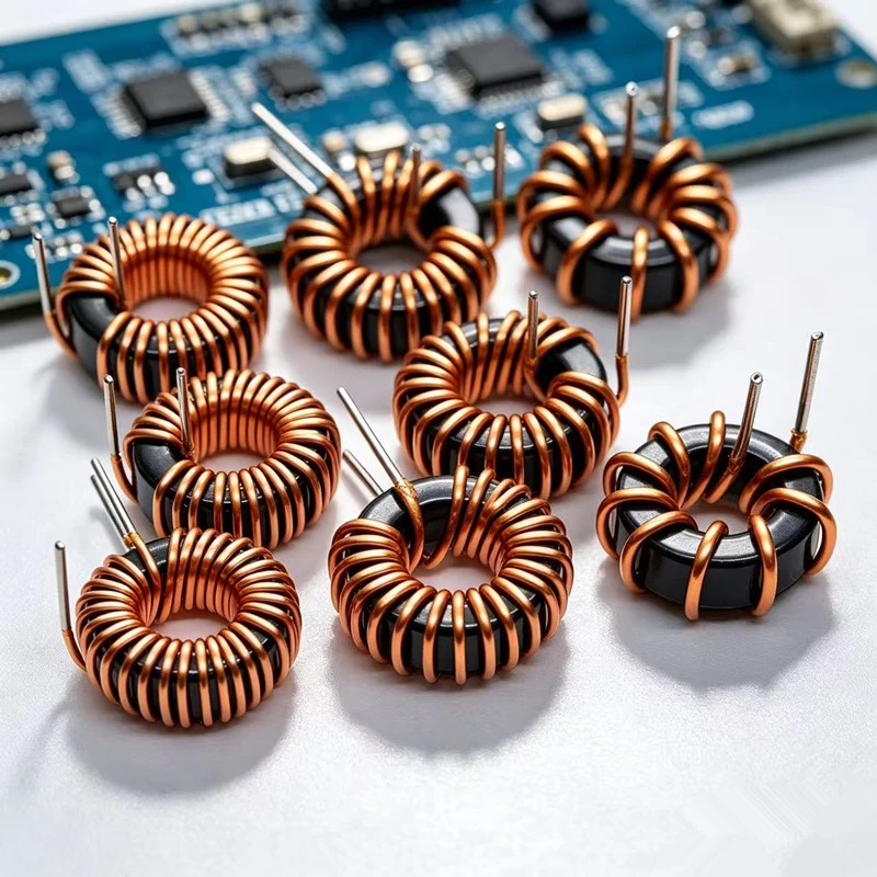65125 High Current Toroidal Inductor Iron Silicon Aluminum Magnetic Ring 47uH 100uH Energy Storage Choke Filter Pinuctor Coil