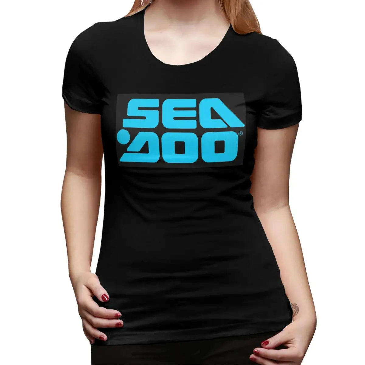 

Sea Doo Team Rxt Brt Marine T-Shirt for Women Crew Neck Streetwear T Shirts Women's Tees Short Summer Clothes Tops