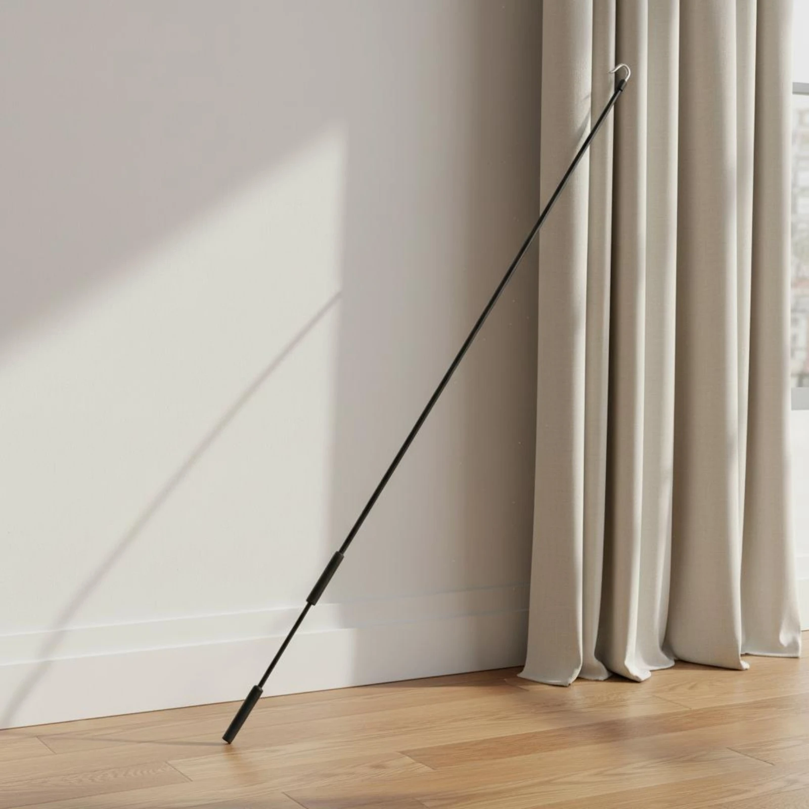 Hand Crank Rod Easy Adjustment Rolling Shade Crank Rod Manual Window Covering Opener Long-Lasting for Sunroom, Patio
