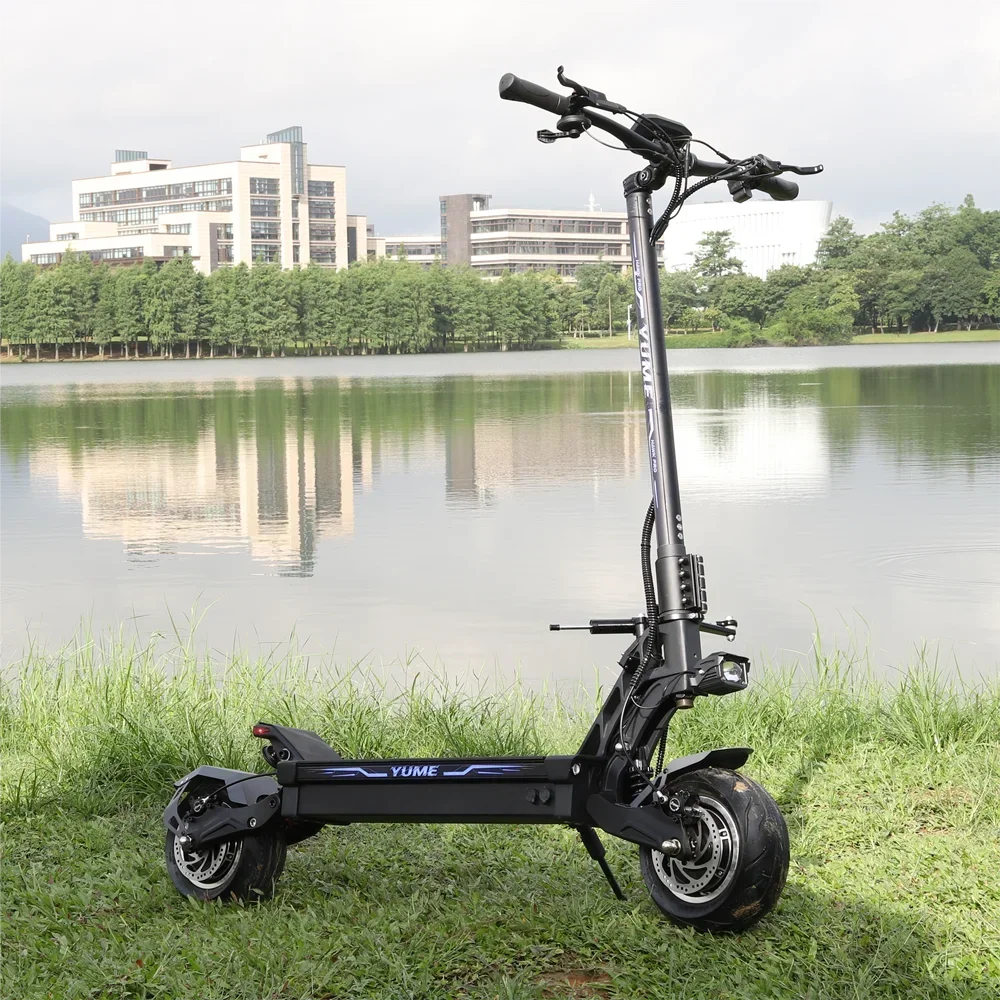 EU YUME HAWK Pro 6000W 60V 30AH Electric Scooter Adult Folding Scooter Max Speed 85km/h Max Mileage 90km LCD Display Escooter