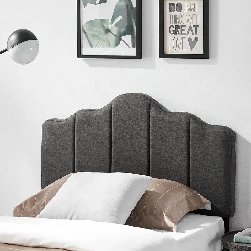 Precio al por mayor: Cama flotante de tela suave con diseño moderno, tamaño King de lujo, muebles de dormitorio. ¡Promoción de ventas!