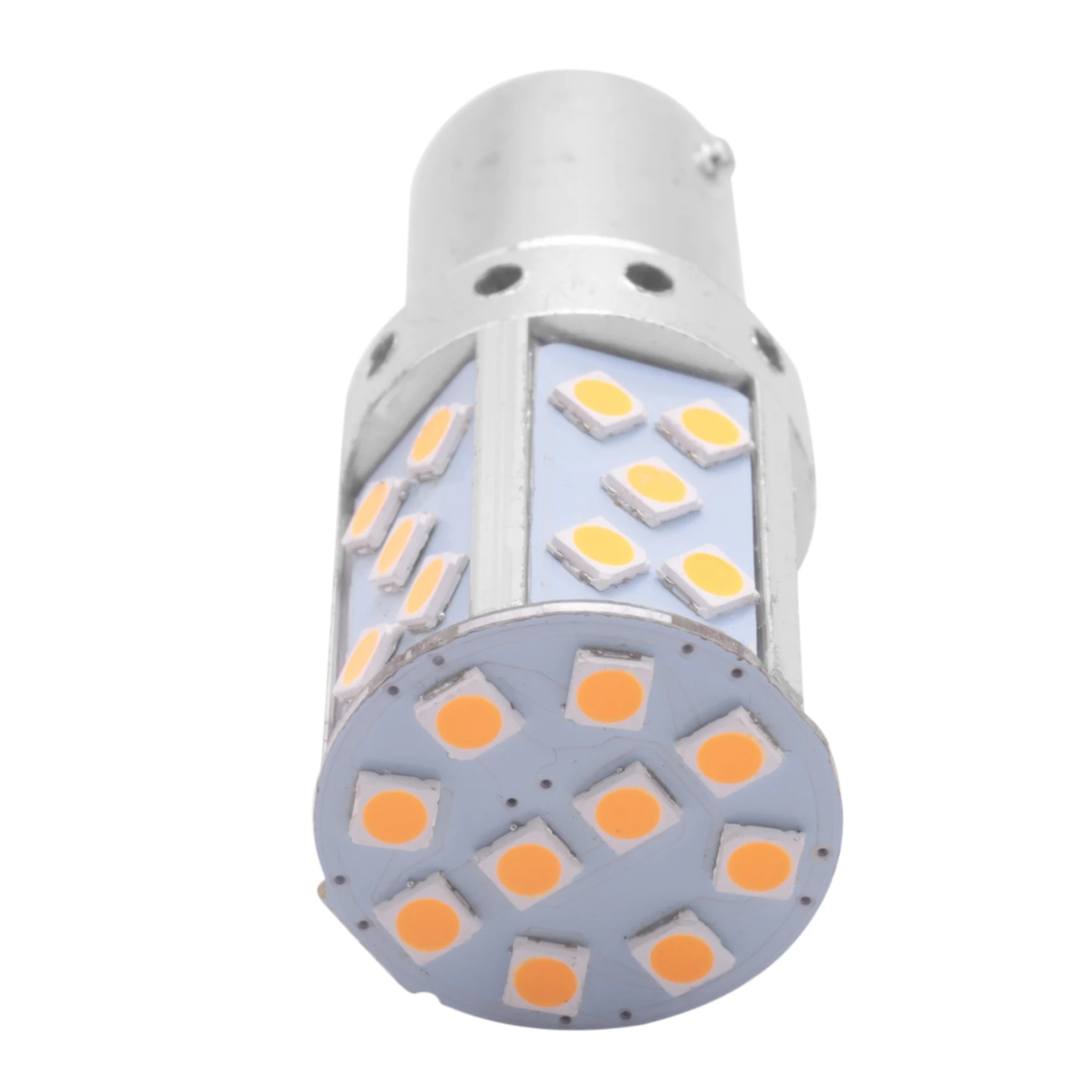 1156 Ba15S P21W Żarówka Led 3030 35Smd Canbus Lampa Led do kierunkowskazów samochodowych Bursztynowe oświetlenie 12 V 24 V