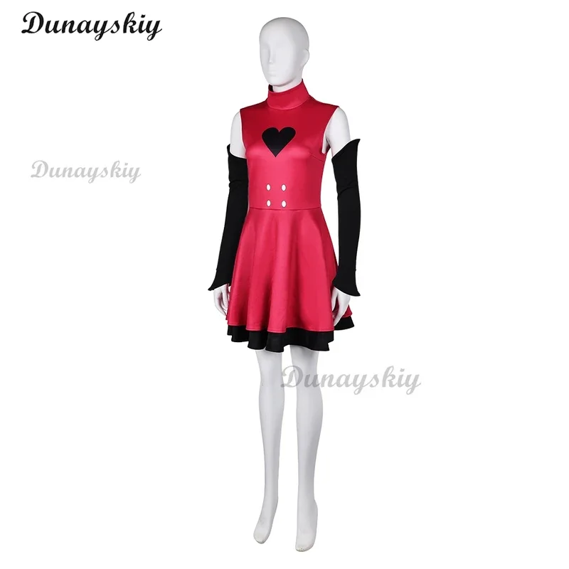 女性と女の子のためのチャーリーモーニングスター動物コスプレスーツ、ホテルのユニフォーム、ハロウィーン、カーニバルパーティー