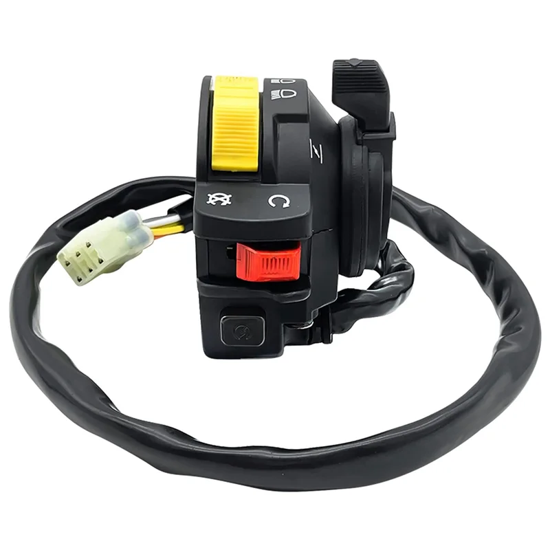 

New High Quality Motorcycle Handlebar Start-Stop Headlight Switch 37400-27H00 For ATV Ozark 250 LT-F250 2002-2014-A02G