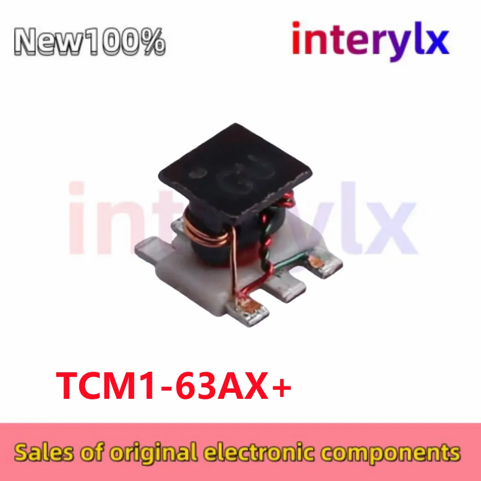 1Pcs/Lot original TCM1-63AX+ TCM1-63AX ultra wideband balun frequency 10MHz~6GHz 50 Ω SMD-6P silk screen GU