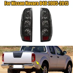 1 Pair Smoky Color Rear Tail Light StopLamp No Bulb For Nissan Navara D40 2005 2006 2007 2008 2009 2010 2011 2012 2013 2014 2015