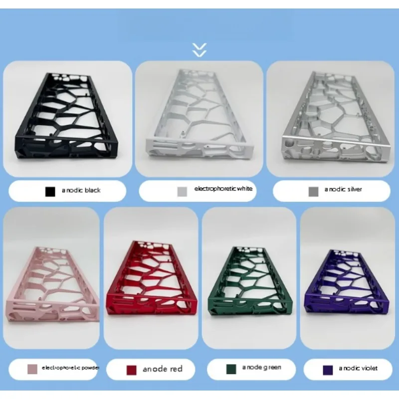 

YU60 изготовленная на заказ клавиатура «сделай сам», полый алюминиевый корпус, Holy Wooting, 60-популярный магнитный и механический переключатель, поддержка периферийных устройств, эргономичный