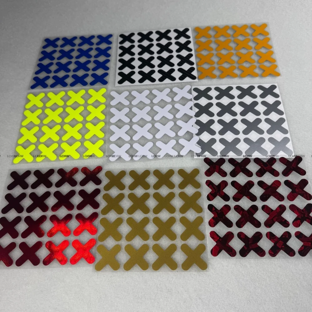Colorful Cross Scratch Cover Sticker Set Waterproof PVC Car Body Repair Decal for Vehicle Motorcycle Decoration