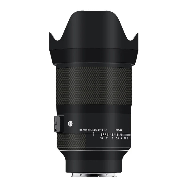 Película de envoltura de piel de lente de cámara para Sigma 35mm F1.4 DG DN 35mm F1.4 35F1.4, pegatina de piel, antiarañazos película protectora, calcomanía de cubierta