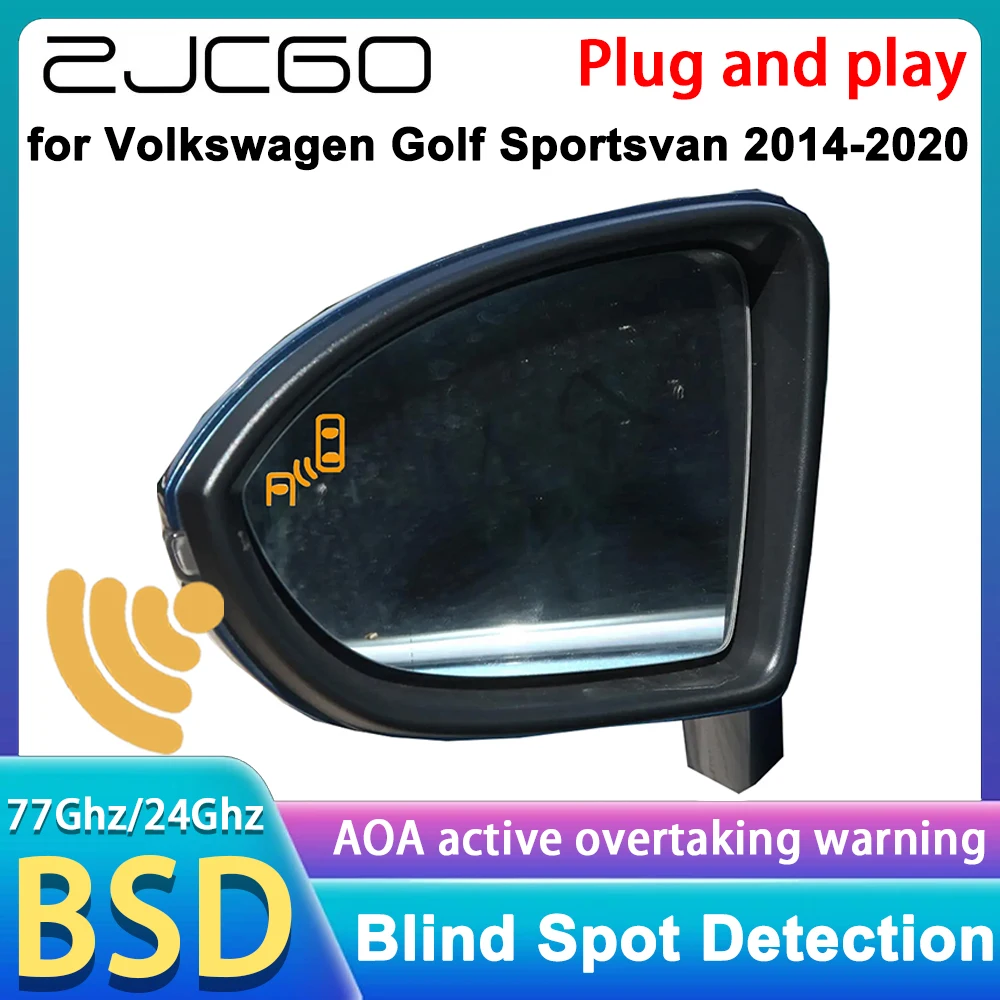 

for Volkswagen VW Golf Sportsvan 2014-2020 OEM Side Assist Blind Spot Monitor Detection BSM BSD System 77GHz Radar Detector