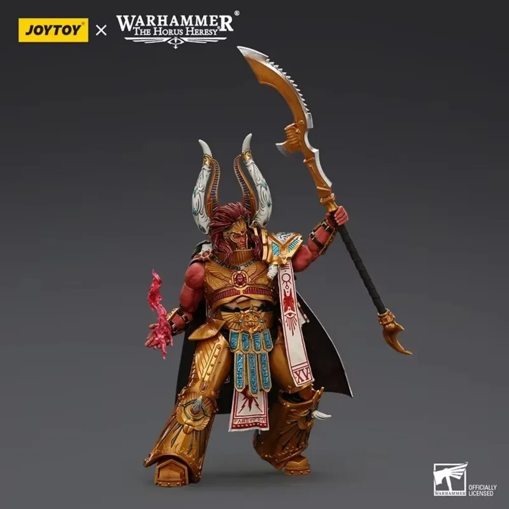 InStock JOYTOY Warhammer Thousand Sons Magnus สีแดง Primarch of The 15th Legion Action Figure Magnus รุ่นของเล่นเด็กคอลเลกชัน