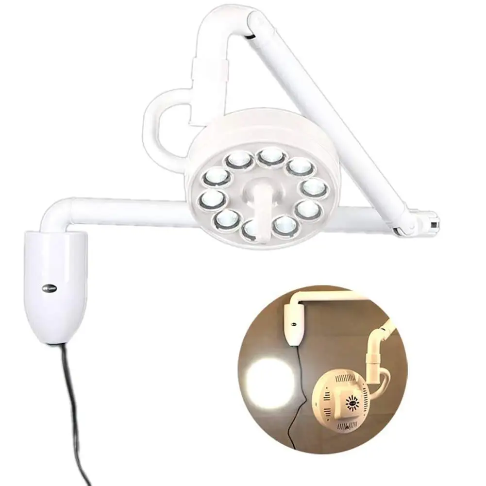 

Mobile Wall Hanging Surgical Exam Lamp Operating Lamp LED Surgical Light Dental Shadowless Inspection Lamp