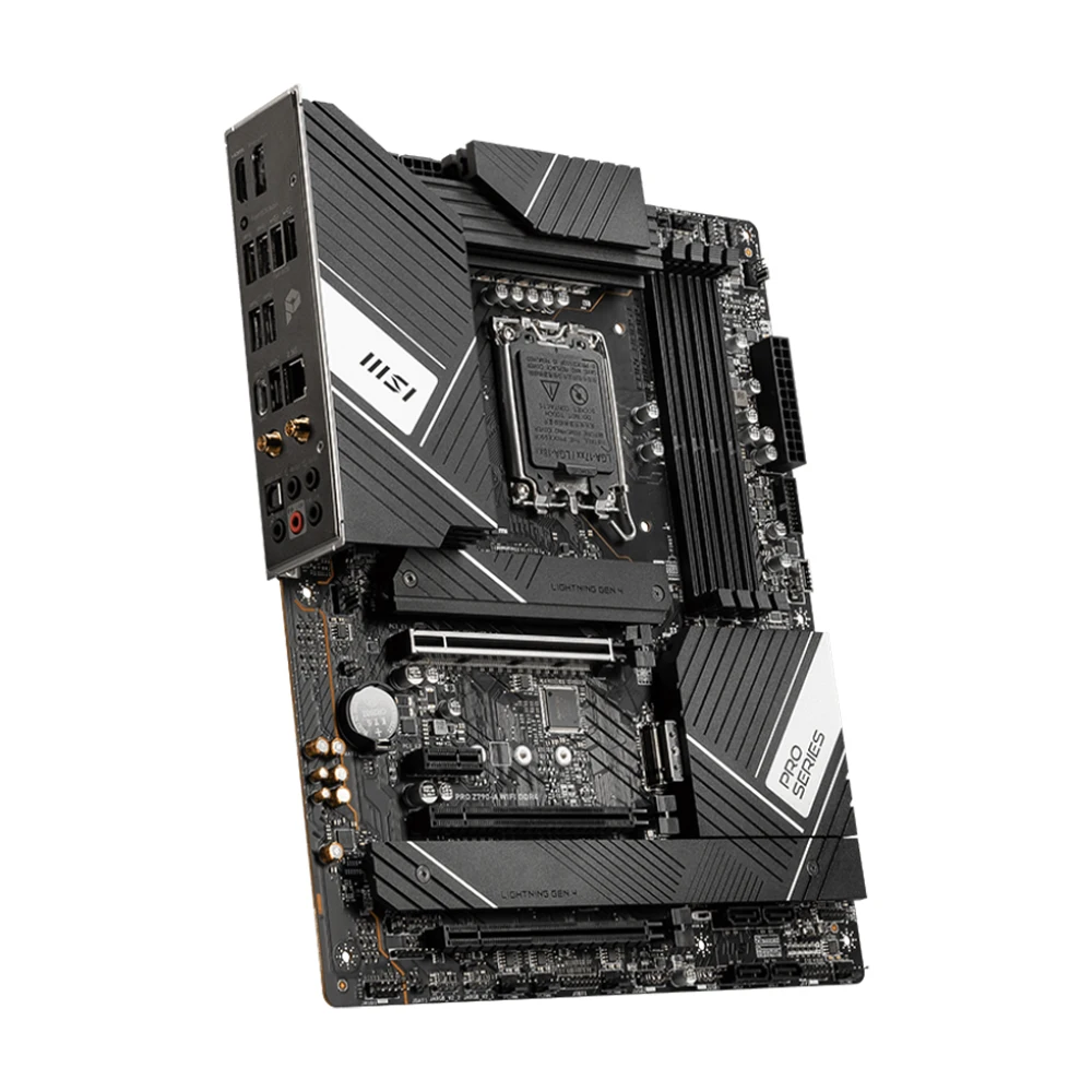 MSI PRO Z790-A WIFI DDR4 Motherboard Support i9-14900KF i7-12700K i5-12400F 13600K i3-12100 CPU DDR4 LGA1700 NVME M.2 PCIe 4.0