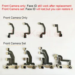 1 set Original Small Front Camera For iPhone X XR XS Xs Max Proximity Sensor Face Front Camera Flex Cable Phone Repair