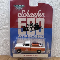 1:64 Scale Diecast Alloy Ford F250 Pickup Truck Toys Vintage Cars Model Classics Nostalgia Adult Gifts Souvenir Static Display