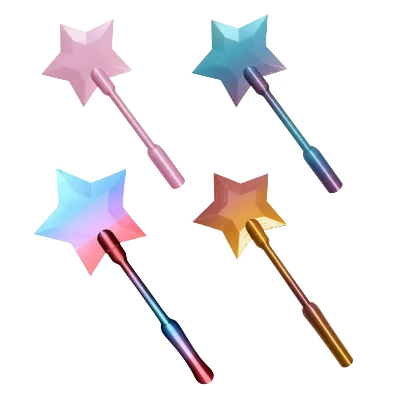 

Cute Star Magic Wand Holder Wand Tap To Pay Contactless Payment Daily Use Creative Portable Lightweight 3D Printed Card Holder